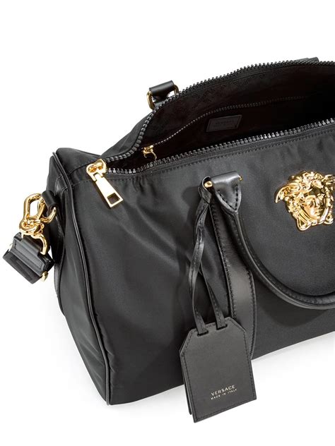 versace duffel bag|versace crossbody bag men's.